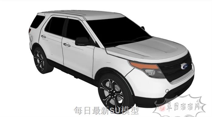 福特越野车SUVSU模型