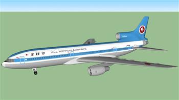 航空民航飞机SU模型