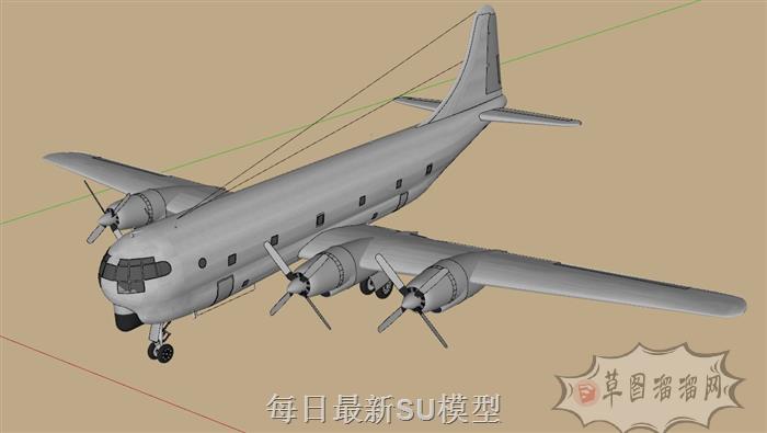 波音C-97运输机SU模型