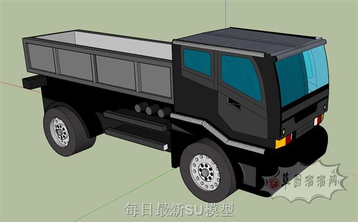 玩具卡车SU模型