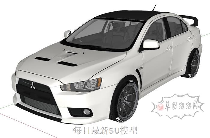 三菱汽车SU模型
