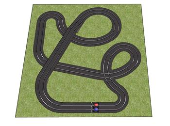 汽车赛道SU模型