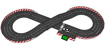 汽车赛道跑道SU模型
