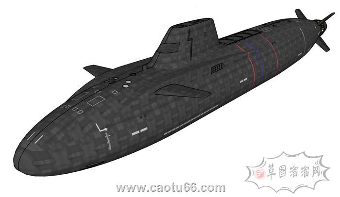 战略核潜艇武器SU模型
