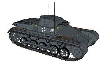 二战坦克SU模型