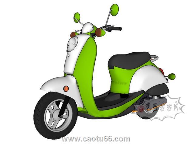 电动车摩托车SU模型