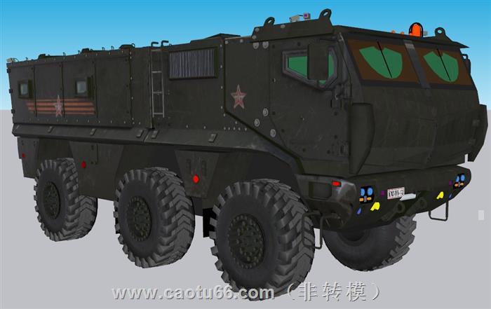 军车特战车装甲车SU模型