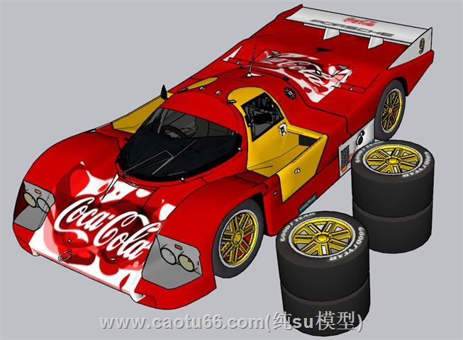F1赛车汽车SU模型