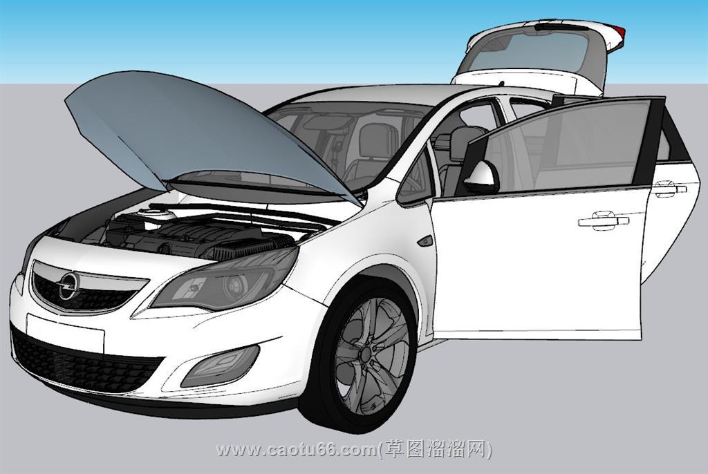 汽车SU模型