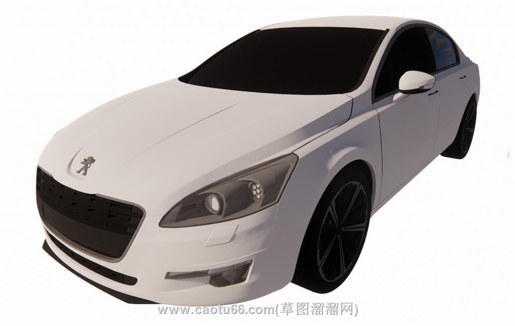 东风标致4008汽车SU模型