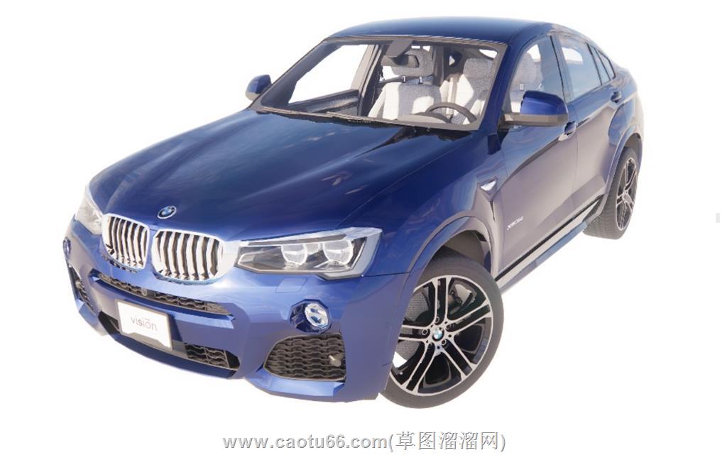 宝马X4汽车SU模型