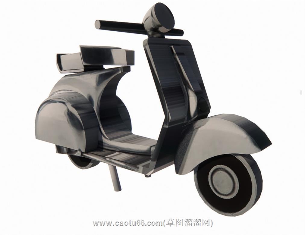 摩托车SU模型