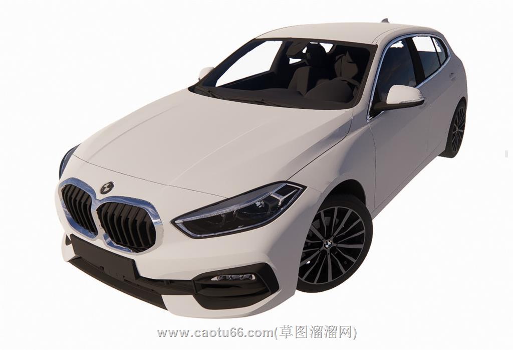 宝马汽车轿车SU模型