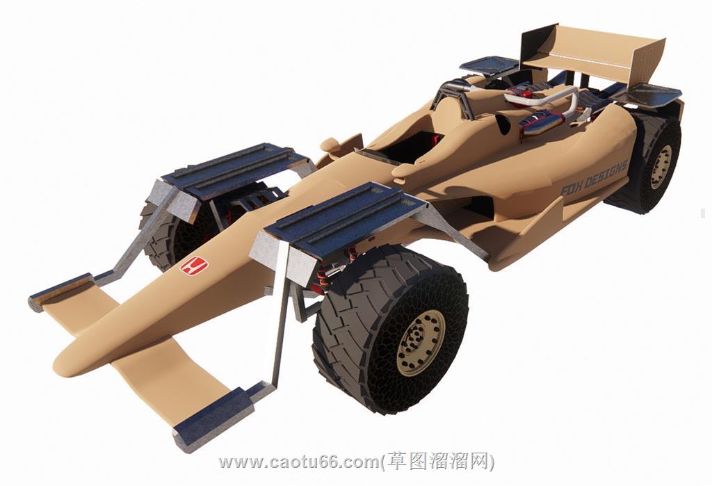F1赛车汽车SU模型
