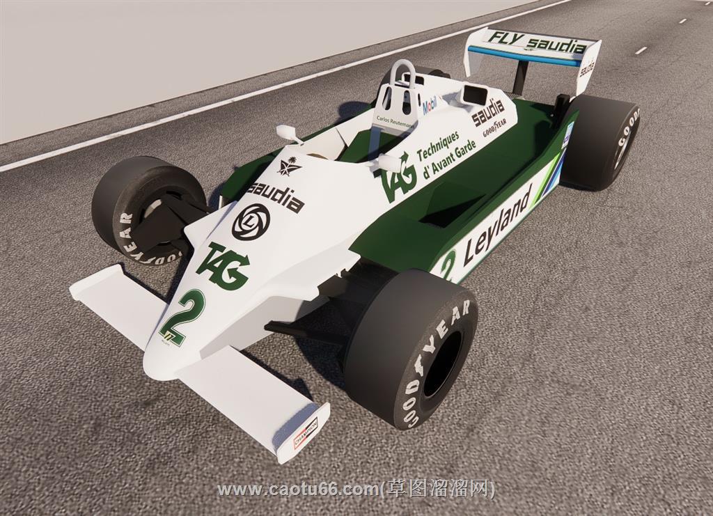 F1赛车汽车SU模型
