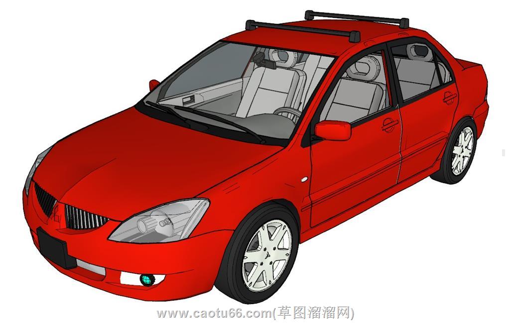 三菱汽车SU模型