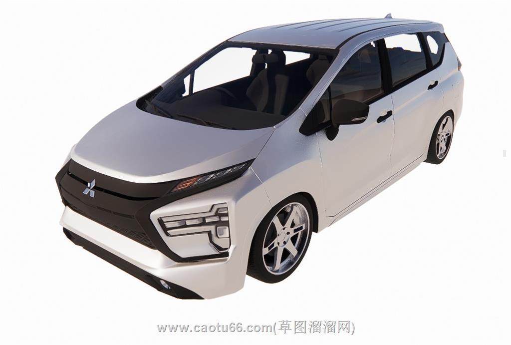 MPV三菱汽车SU模型