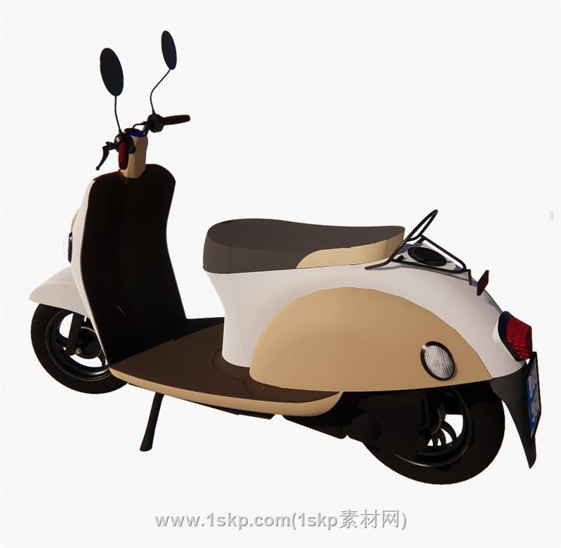 摩托车电动车SU模型