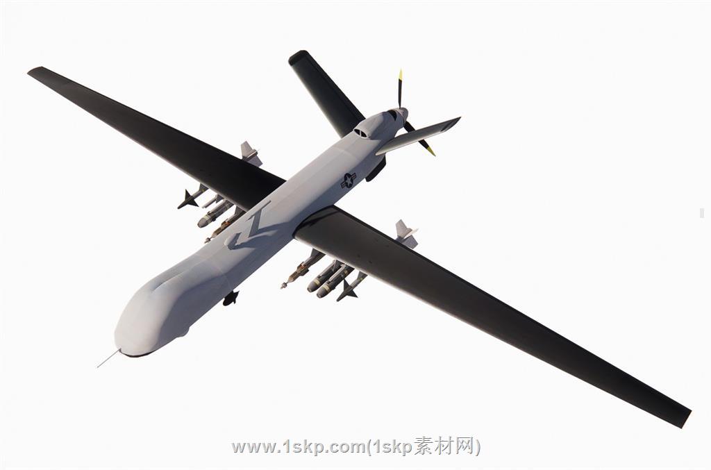 MQ-9侦察机无人机SU模型