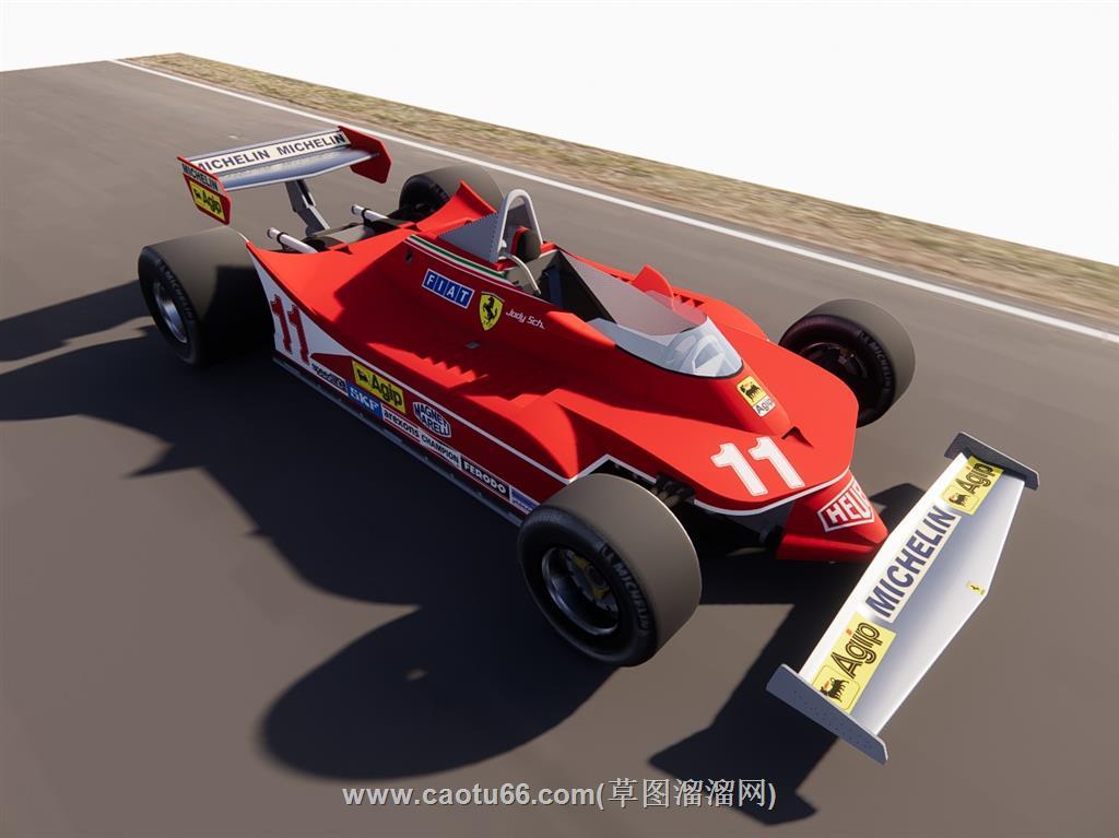 赛车SU模型
