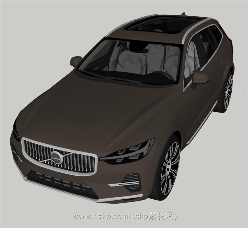 沃尔沃xc60汽车SU模型