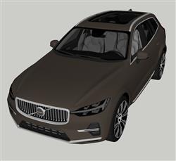 沃尔沃xc60汽车SU模型