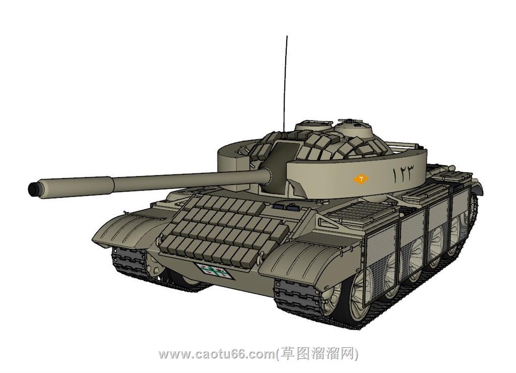 坦克武器SU模型