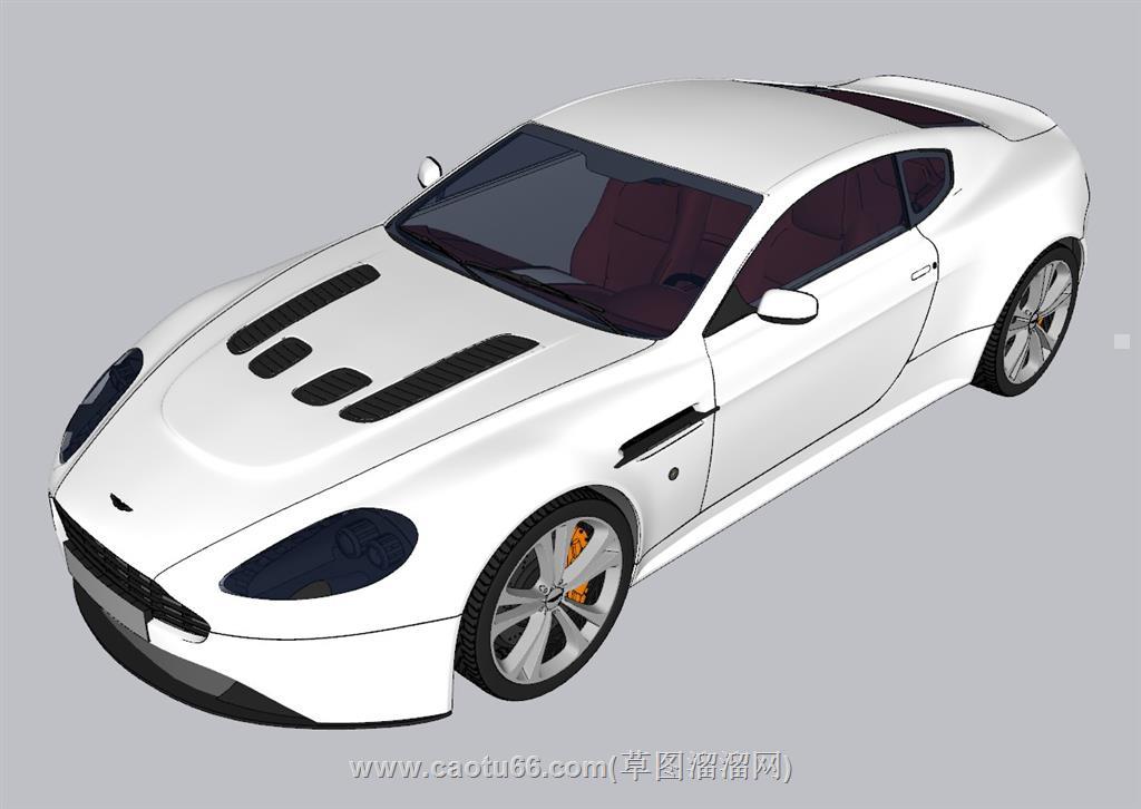 阿斯顿马丁汽车SU模型