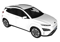 现代汽车新能源SU模型