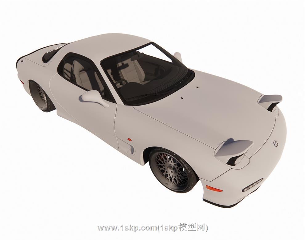 马自达RX7汽车SU模型