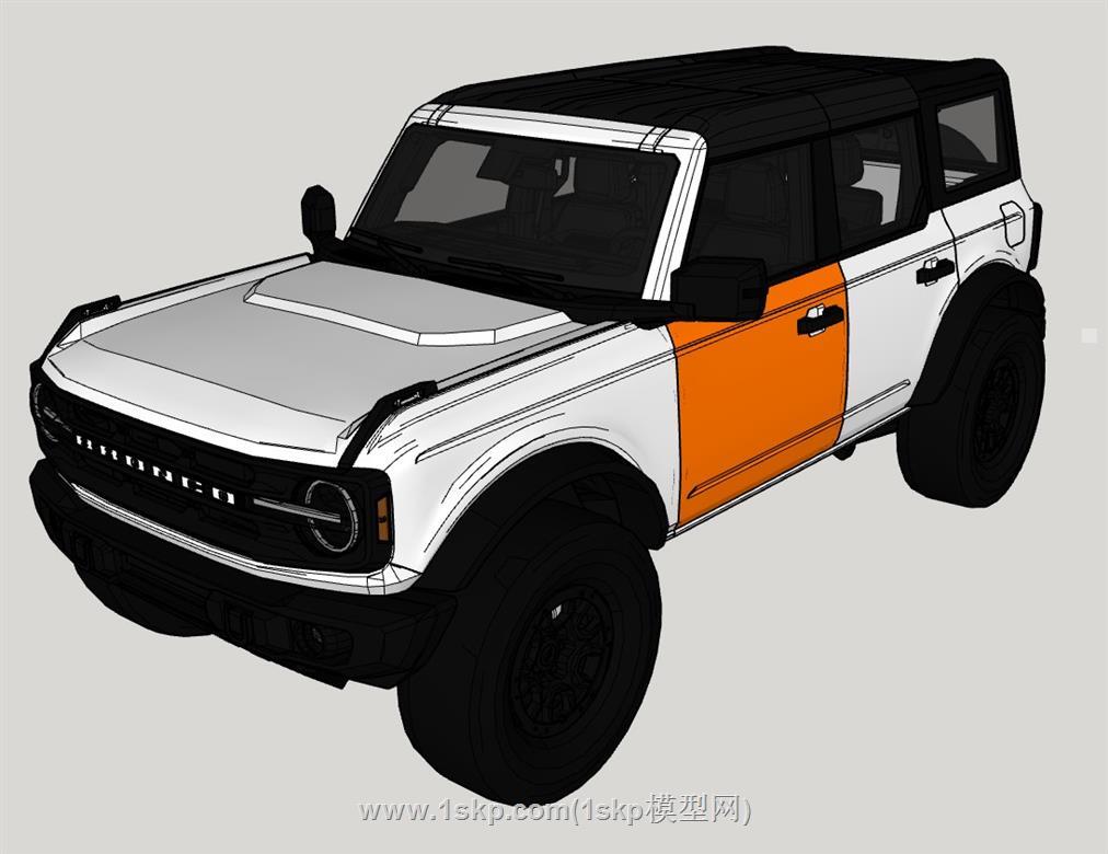 越野车汽车SU模型