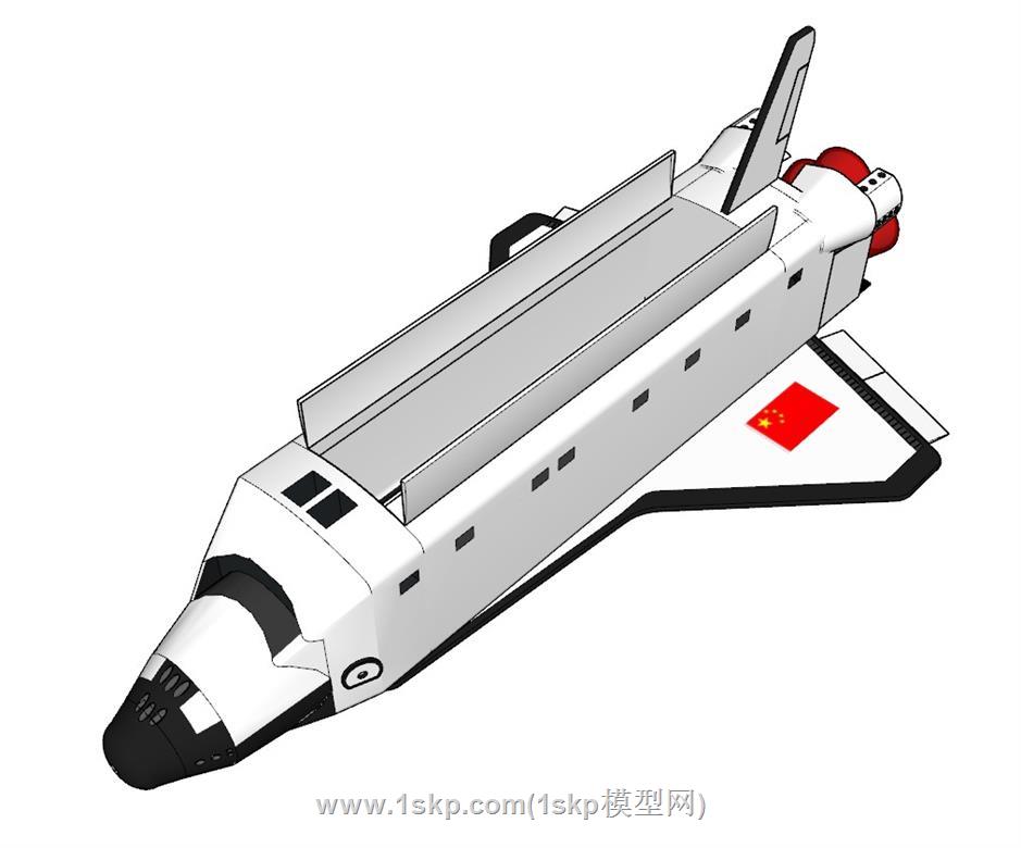 宇航航天飞机SU模型