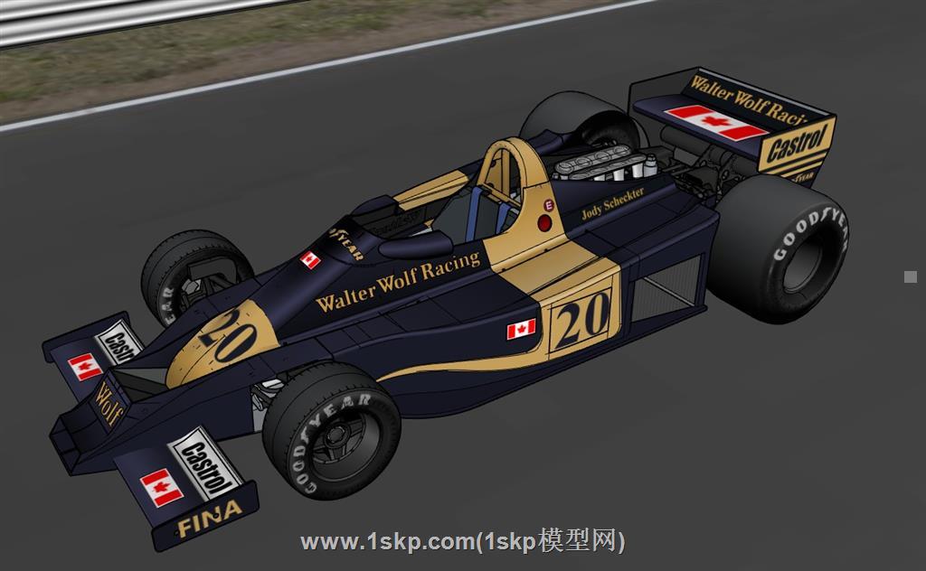方程式F1赛车SU模型