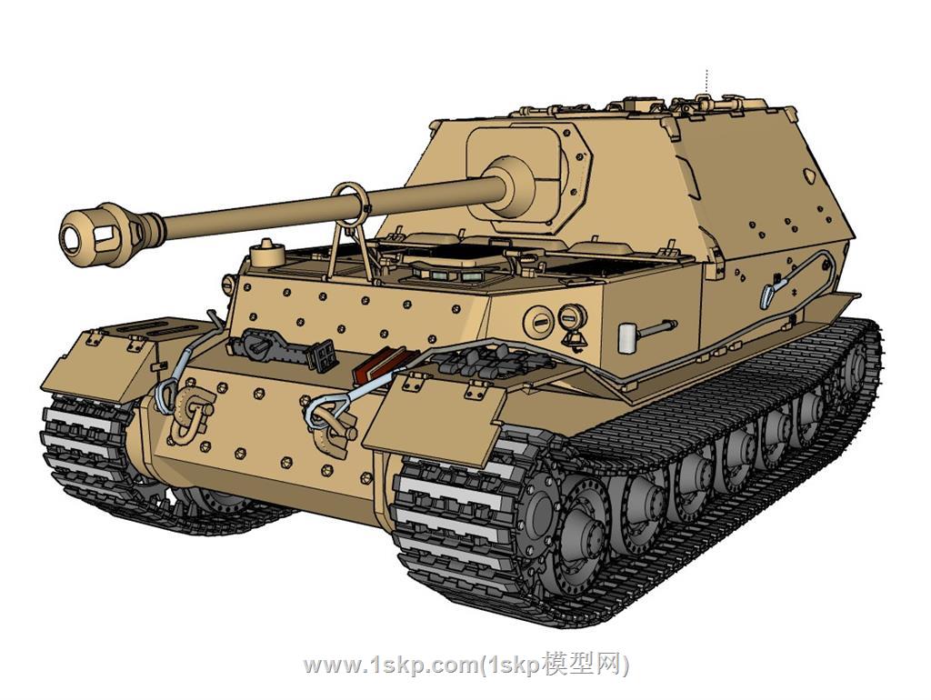 履带坦克SU模型