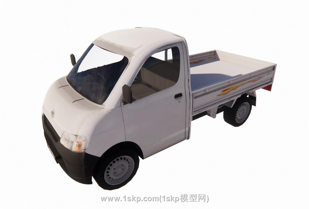小货车汽车SU模型