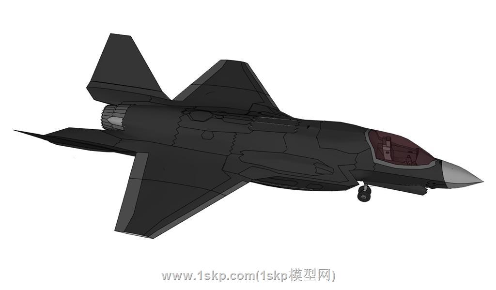 F35隐身战斗机SU模型