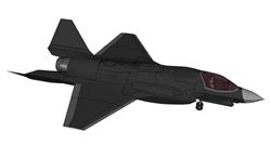 F35隐身战斗机SU模型