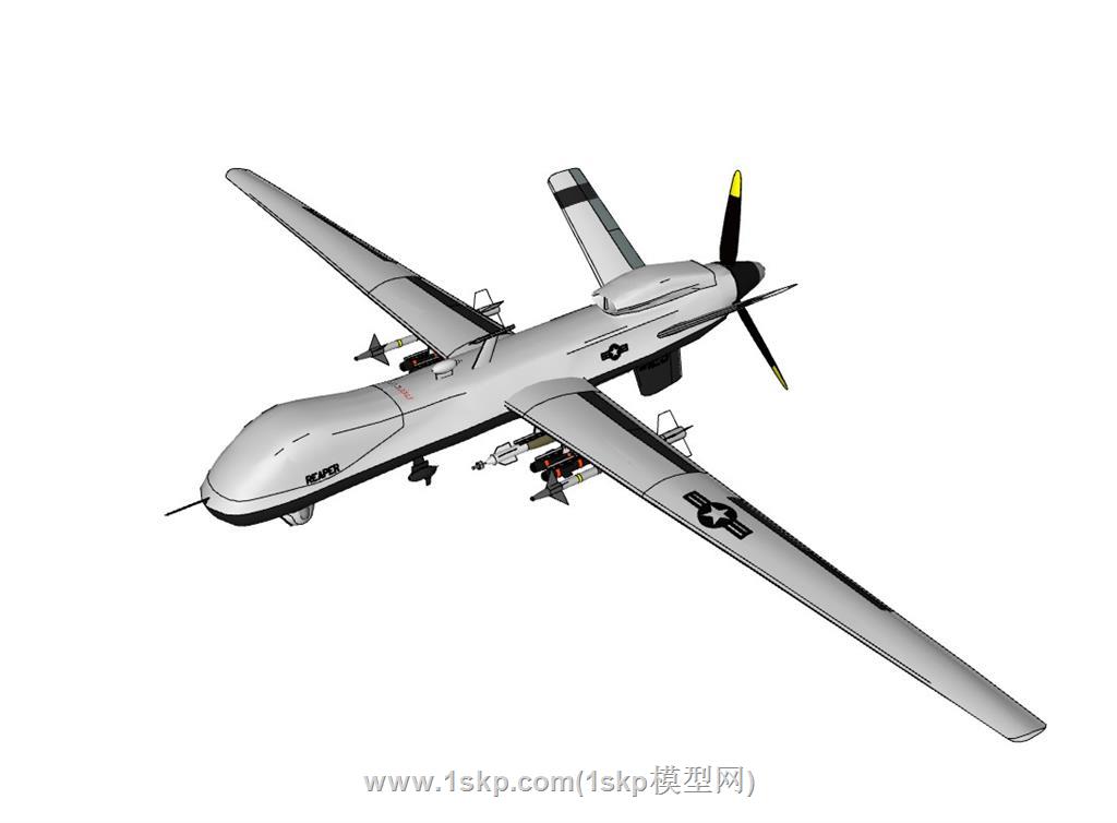MQ9无人机SU模型