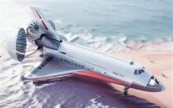 航天飞船航天航空SU模型