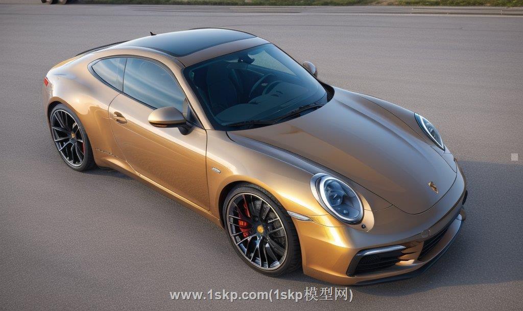 保时捷911跑车SU模型