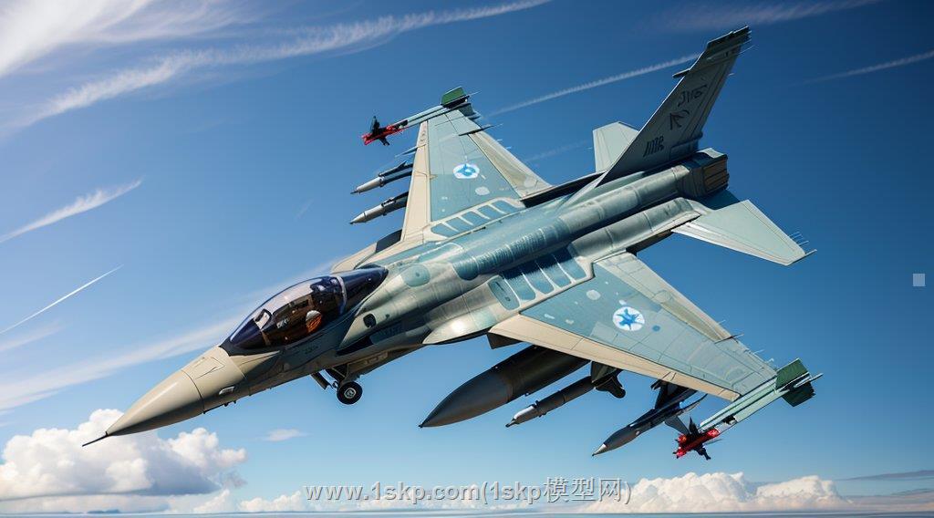 F-16C战斗机飞机SU模型