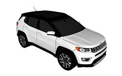 jeep吉普车SU模型