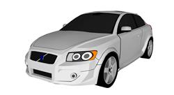 VOLVO汽车C30SU模型