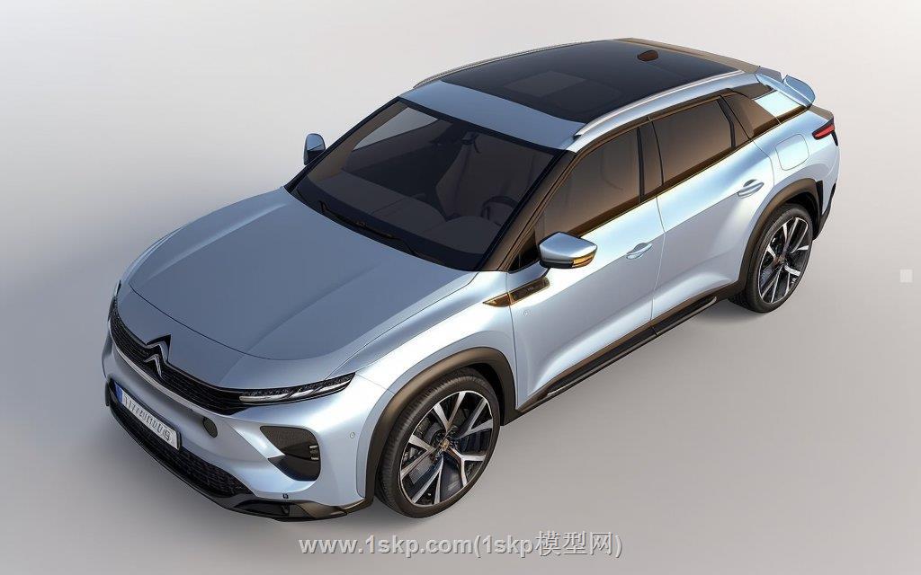 凡尔赛C5X雪铁龙汽车SU模型