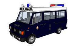 香港警车SU模型