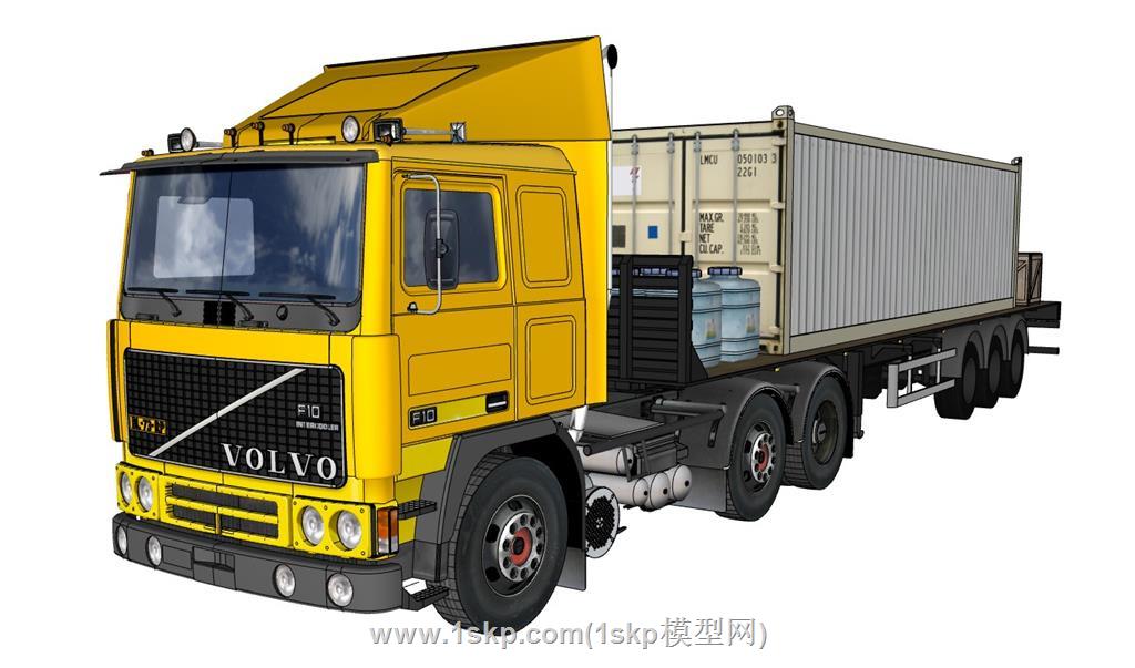 拖挂车货车