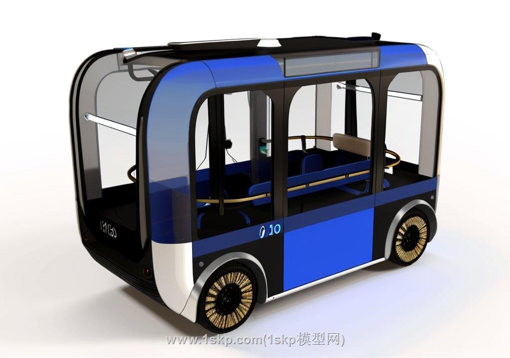 公交无人巴士车