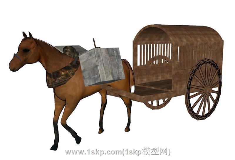 古代的马车
