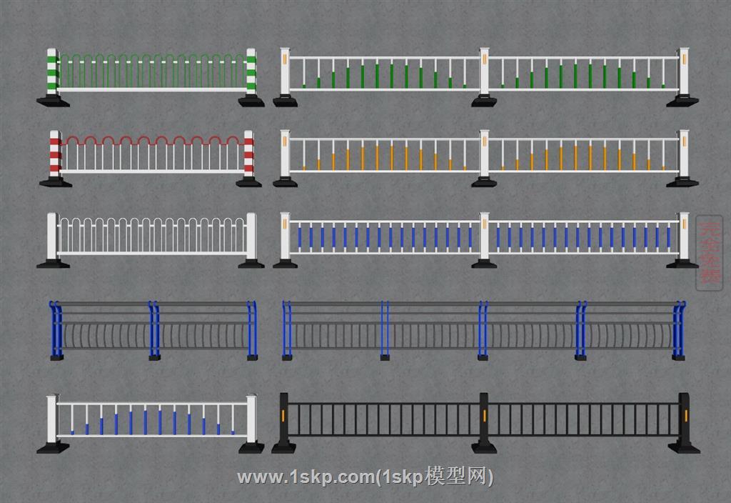 道路栏杆护栏隔离栏