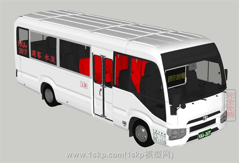 客运中巴车